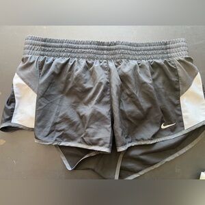 Nike dri fit Charcoal Gray Sports Shorts